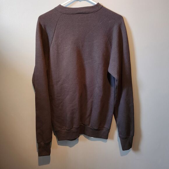 Vintage Screen Star Sweatshirt with Flowers And Ribbons Brown Women's Large - Picture 5 of 5